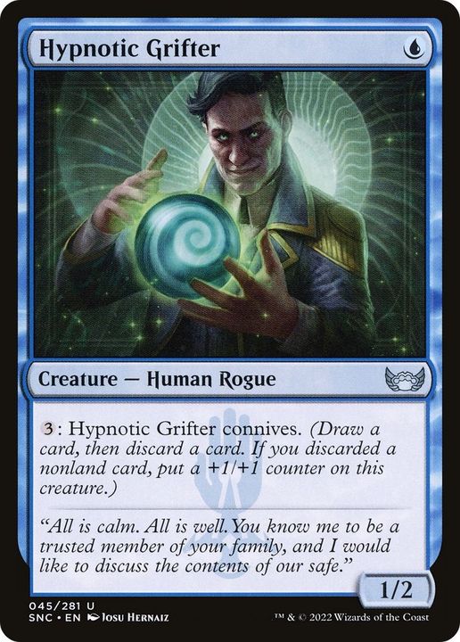 Hypnotic Grifter in the group Magic the Gathering / Types / Creatures / Human at Proxyprinters.com (38640)