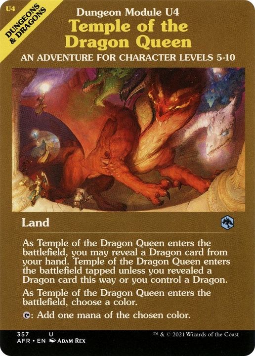 Temple of the Dragon Queen in the group Magic the Gathering / Sets / Adventures in the Forgotten Realms at Proxyprinters.com (387)