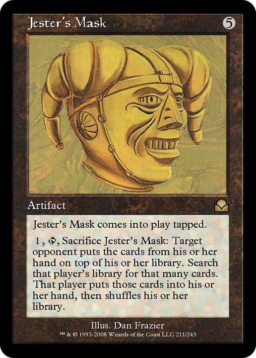 Jester's Mask in the group Magic the Gathering / Types / Artifacts / Artifact at Proxyprinters.com (38704)