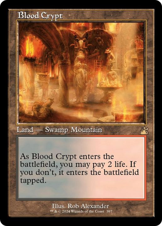 Blood Crypt in the group Magic the Gathering / Sets / Ravnica: City of Guilds Promos at Proxyprinters.com (3871)