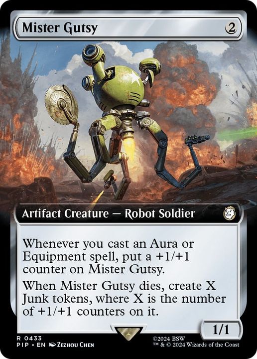 Mister Gutsy in the group Magic the Gathering / Sets / Fallout at Proxyprinters.com (38718)