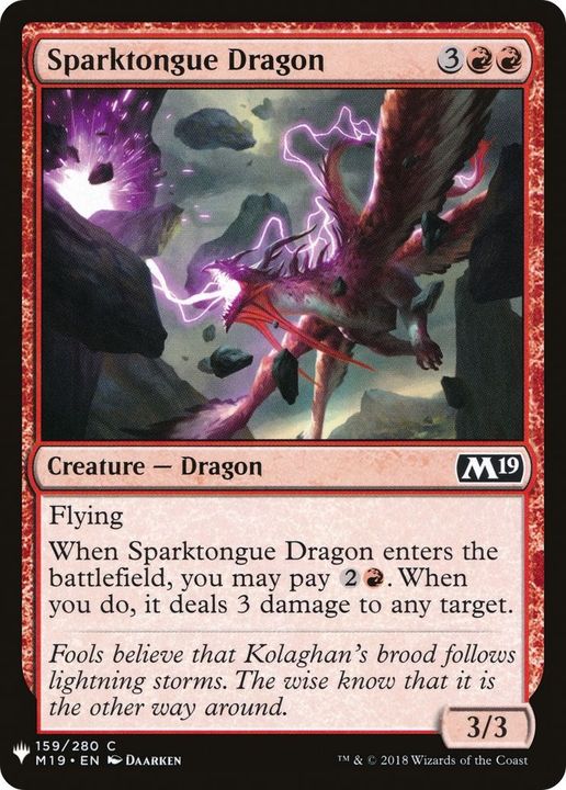 Sparktongue Dragon in the group Advanced search at Proxyprinters.com (38726)