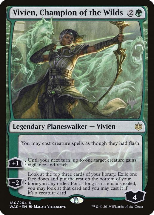 Vivien, Champion of the Wilds in the group Magic the Gathering / Types / Colors / Green at Proxyprinters.com (38743)