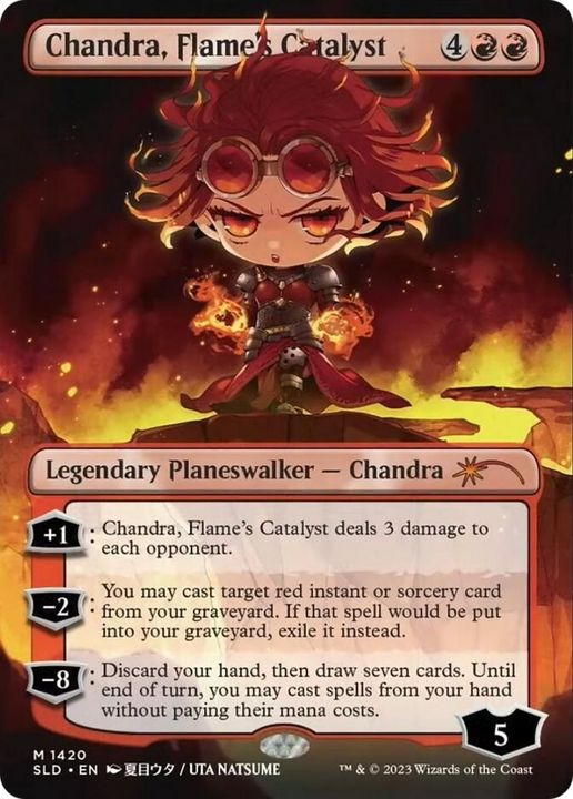 Chandra, Flame's Catalyst in the group Magic the Gathering / Sets / Secret Lair / Secret Lair Drop at Proxyprinters.com (38756)