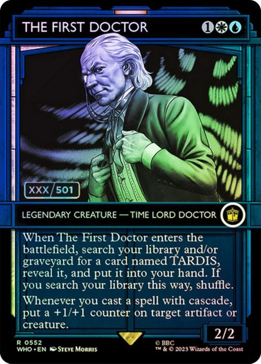 The First Doctor in the group Magic the Gathering / Types / Colors / Multicolors / U, W at Proxyprinters.com (38766)