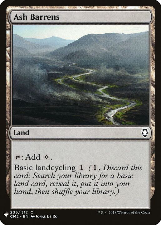 Ash Barrens in the group Magic the Gathering / Types / Colors / Colorless at Proxyprinters.com (38776)