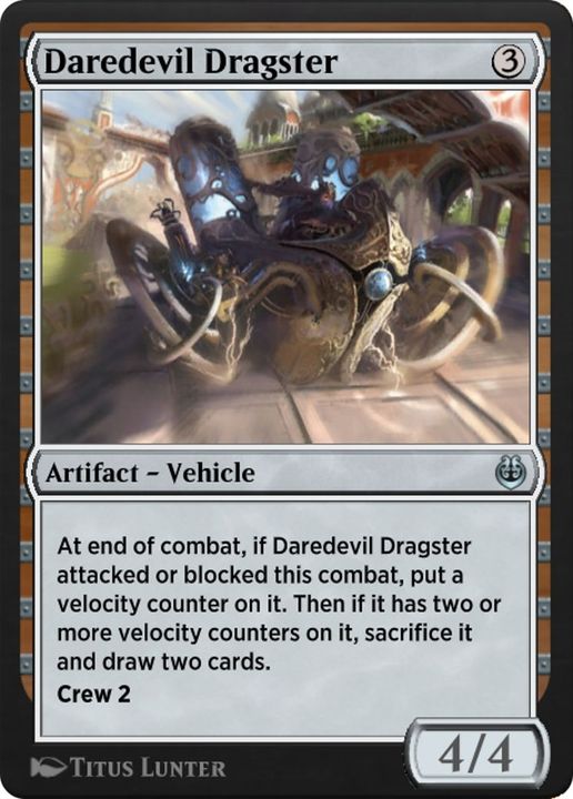 Daredevil Dragster in the group Magic the Gathering / Sets / Kaladesh Remastered at Proxyprinters.com (38791)