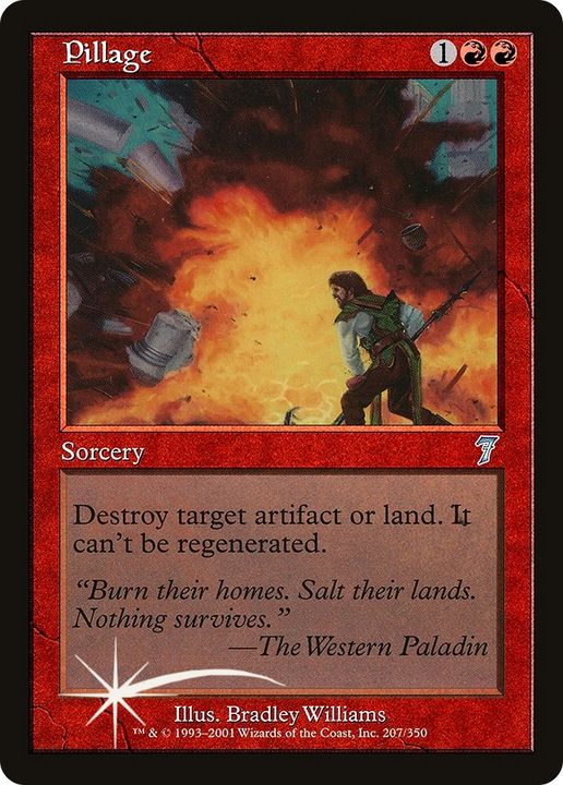 Pillage in the group Magic the Gathering / Types / Colors / Red at Proxyprinters.com (3881)