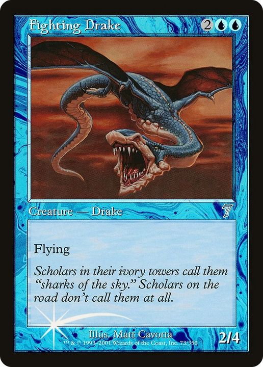 Fighting Drake in the group Magic the Gathering / Types / Colors / Blue at Proxyprinters.com (38814)