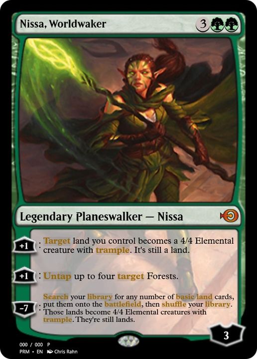 Nissa, Worldwaker in the group Advanced search at Proxyprinters.com (38833)