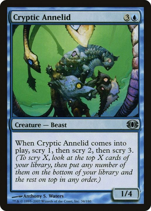 Cryptic Annelid in the group Magic the Gathering / Types / Colors / Blue at Proxyprinters.com (38858)