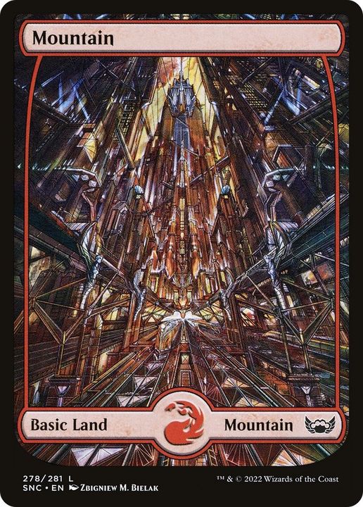 Mountain in the group Magic the Gathering / Sets / Streets of New Capenna at Proxyprinters.com (38873)