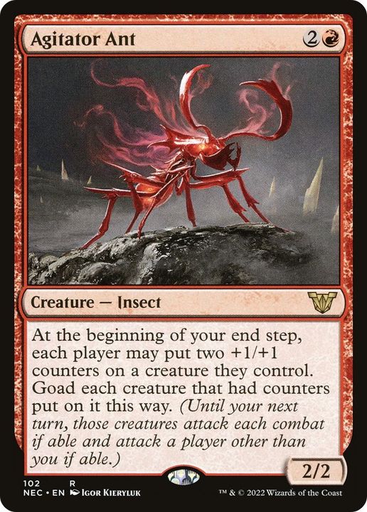 Agitator Ant in the group Magic the Gathering / Sets / Neon Dynasty Commander at Proxyprinters.com (38883)