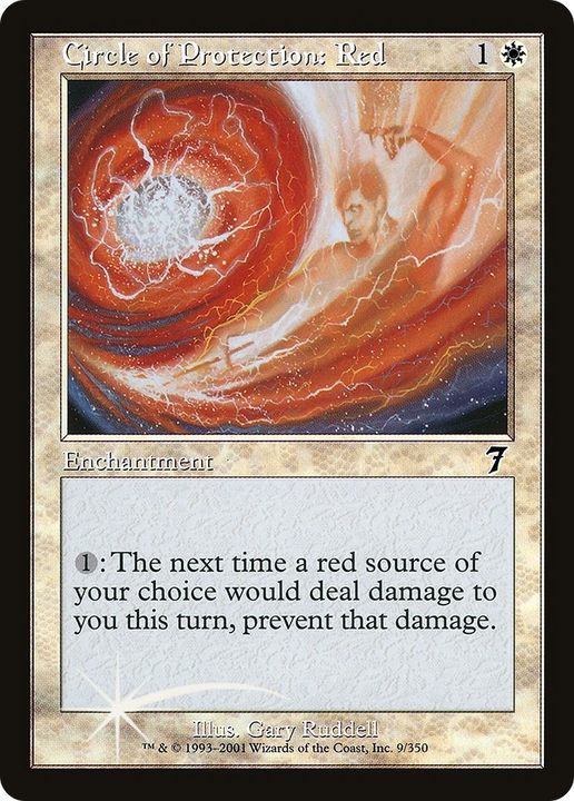 Circle of Protection: Red in the group Magic the Gathering / Types / Enchantment / Enchantment at Proxyprinters.com (38894)