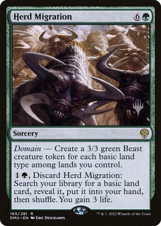 Herd Migration in the group Magic the Gathering / Types / Colors / Green at Proxyprinters.com (38910)