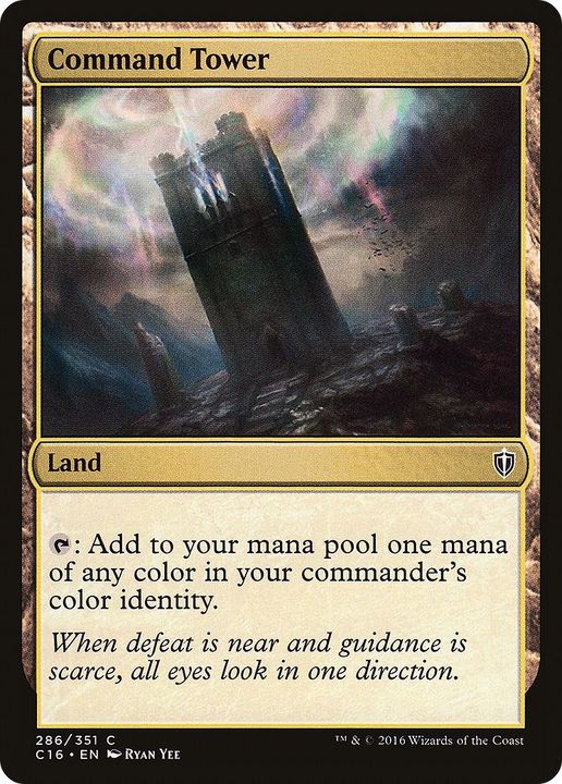 Command Tower in the group Magic the Gathering / Sets / Commander 2016 at Proxyprinters.com (38916)