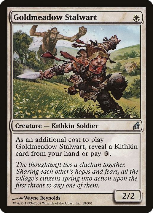 Goldmeadow Stalwart in the group Magic the Gathering / Sets / Lorwyn at Proxyprinters.com (38924)