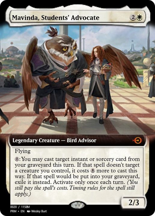 Mavinda, Students' Advocate in the group Magic the Gathering / Types / Colors / White at Proxyprinters.com (38941)