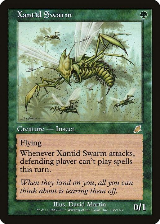 Xantid Swarm in the group Magic the Gathering / Types / Colors / Green at Proxyprinters.com (38943)