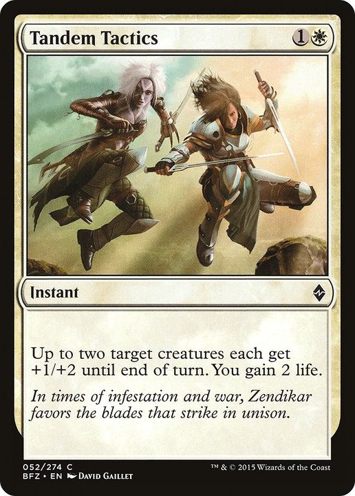 Tandem Tactics in the group Magic the Gathering / Sets / Battle for Zendikar Tokens at Proxyprinters.com (38953)