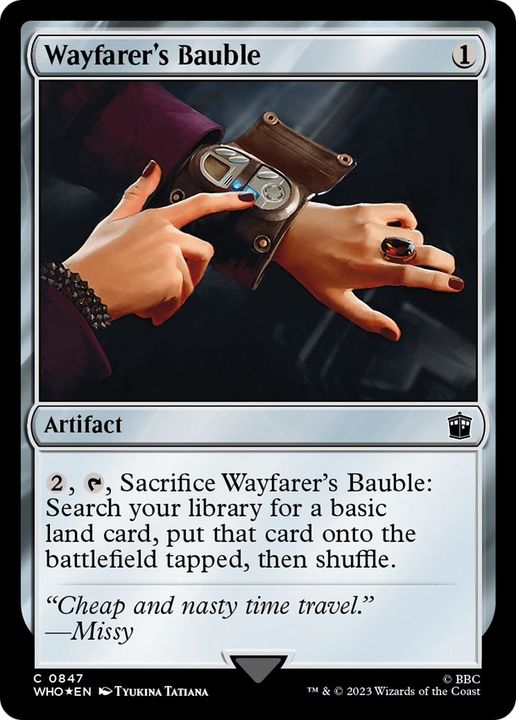 Wayfarer's Bauble in the group Magic the Gathering / Sets / Doctor Who at Proxyprinters.com (38954)