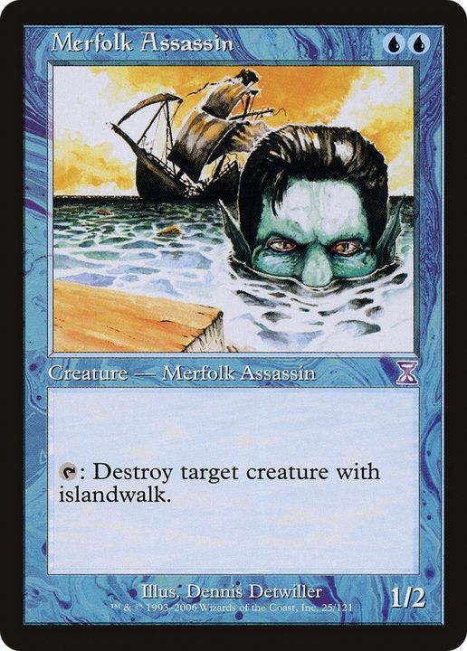 Merfolk Assassin in the group Magic the Gathering / Sets / Time Spiral Timeshifted at Proxyprinters.com (38959)