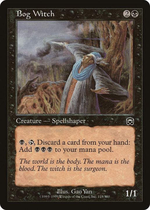 Bog Witch in the group Magic the Gathering / Types / Creatures / Human at Proxyprinters.com (38965)