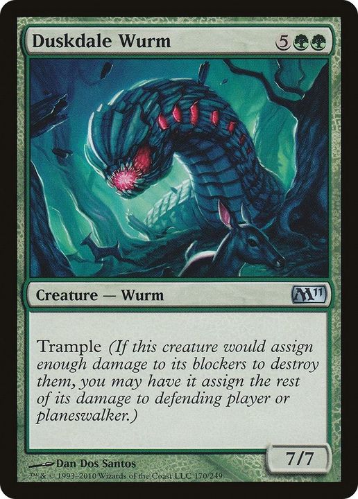 Duskdale Wurm in the group Magic the Gathering / Sets / Magic 2012 at Proxyprinters.com (38982)