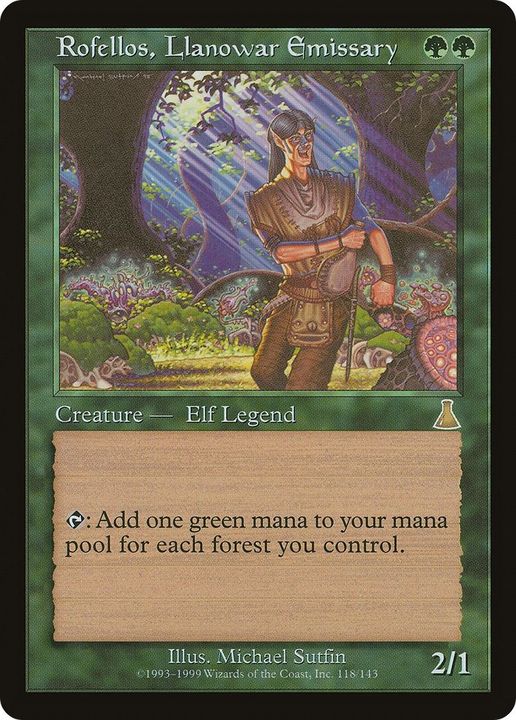 Rofellos, Llanowar Emissary in the group Magic the Gathering / Types / Creatures / Elf at Proxyprinters.com (38992)