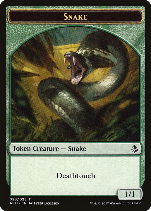 Snake in the group Magic the Gathering / Types / Colors / Green at Proxyprinters.com (38996)