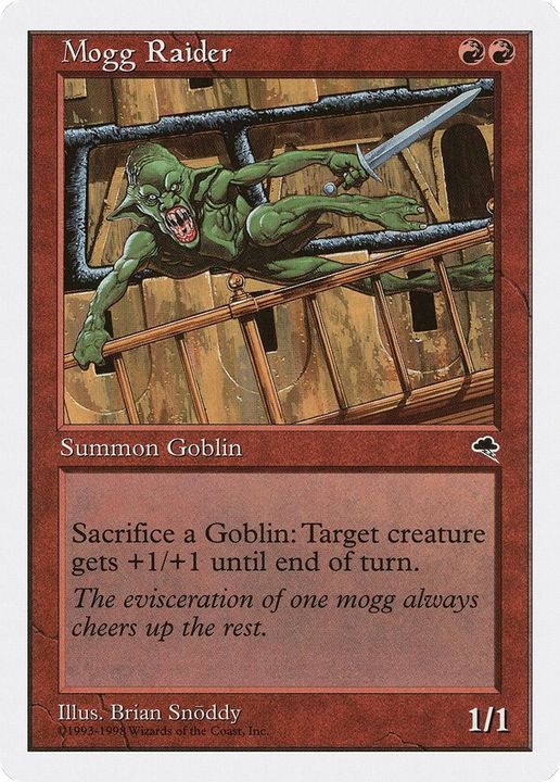 Mogg Raider in the group Magic the Gathering / Types / Creatures / Goblin at Proxyprinters.com (39005)