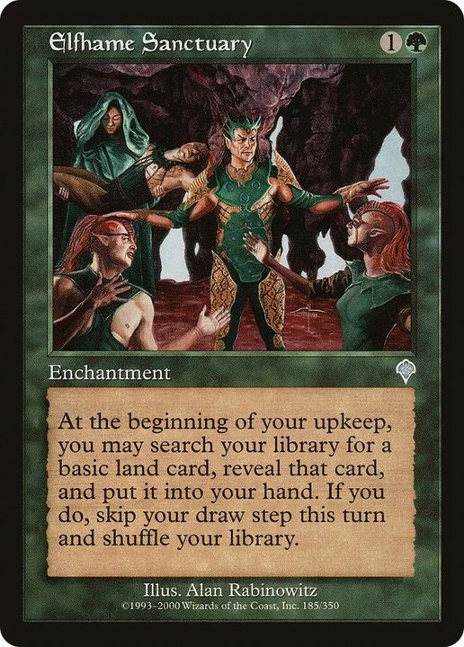 Elfhame Sanctuary in the group Magic the Gathering / Types / Enchantment / Enchantment at Proxyprinters.com (39016)