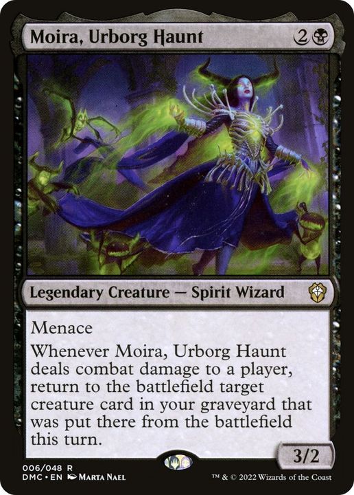 Moira, Urborg Haunt in the group Magic the Gathering / Types / Creatures / Wizard at Proxyprinters.com (3903)