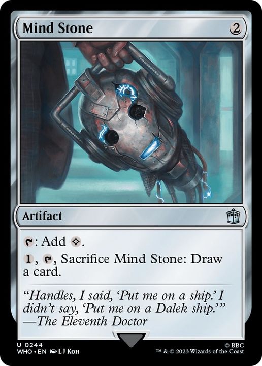 Mind Stone in the group Magic the Gathering / Sets / Doctor Who at Proxyprinters.com (39034)