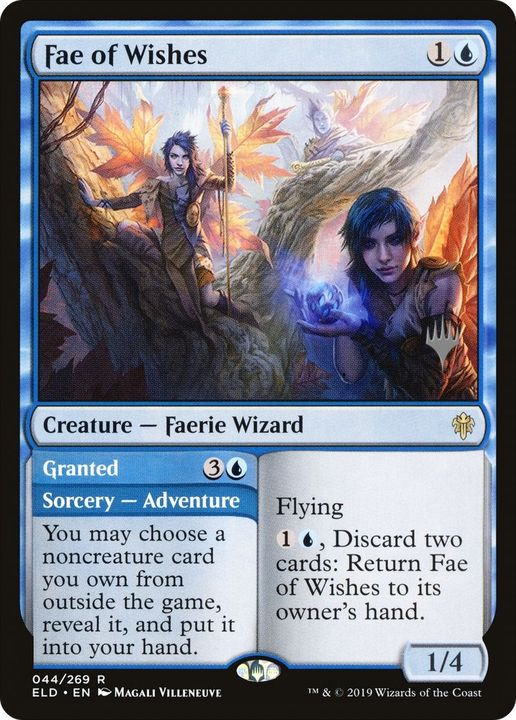 Fae of Wishes // Granted in the group Magic the Gathering / Types / Creatures / Wizard at Proxyprinters.com (39036)