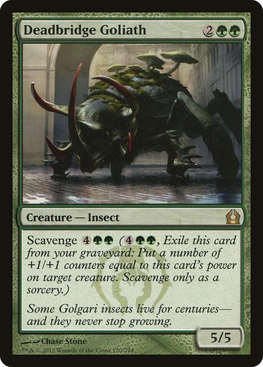 Deadbridge Goliath in the group Magic the Gathering / Types / Colors / Green at Proxyprinters.com (39046)