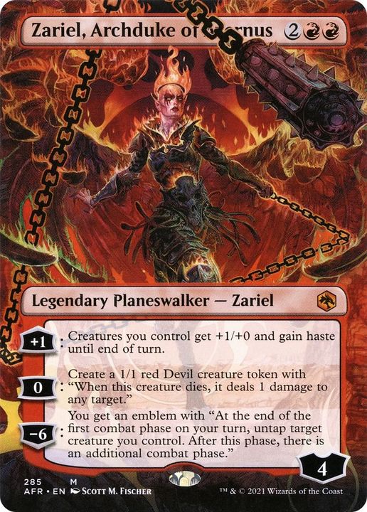 Zariel, Archduke of Avernus in the group Magic the Gathering / Sets / Adventures in the Forgotten Realms at Proxyprinters.com (39051)