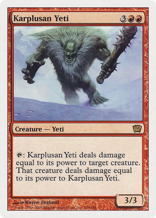 Karplusan Yeti in the group Advanced search at Proxyprinters.com (39053)