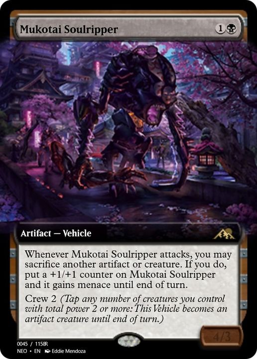 Mukotai Soulripper in the group Magic the Gathering / Types / Artifacts / Artifact at Proxyprinters.com (39091)