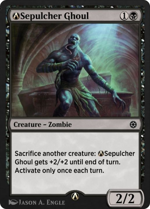 A-Sepulcher Ghoul in the group Magic the Gathering / Sets / Adventures in the Forgotten Realms at Proxyprinters.com (39093)