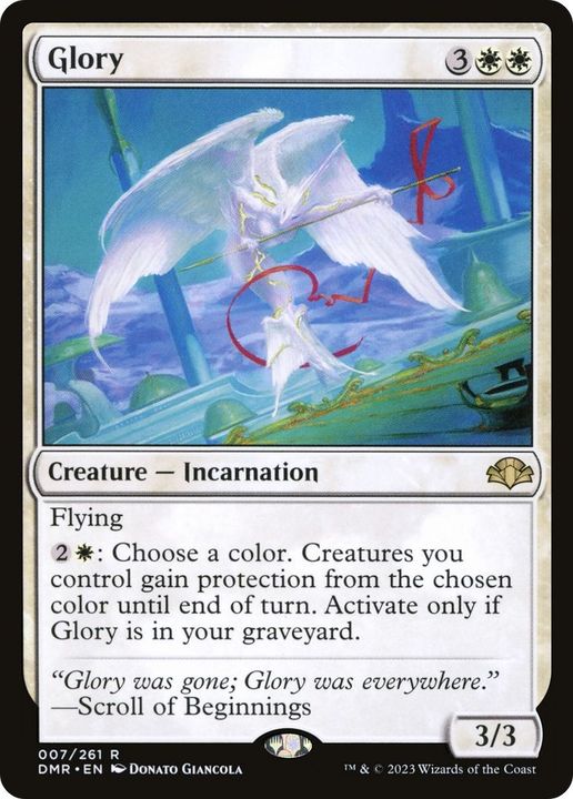 Glory in the group Magic the Gathering / Sets / Dominaria Remastered at Proxyprinters.com (39117)