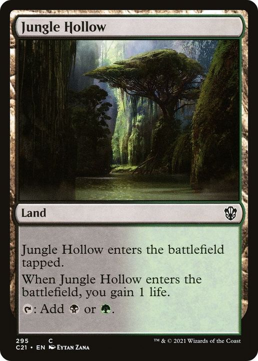 Jungle Hollow in the group Magic the Gathering / Types / Colors / Colorless at Proxyprinters.com (39139)