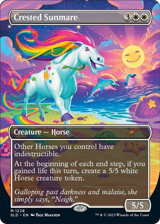 Crested Sunmare in the group Magic the Gathering / Types / Colors / White at Proxyprinters.com (39142)