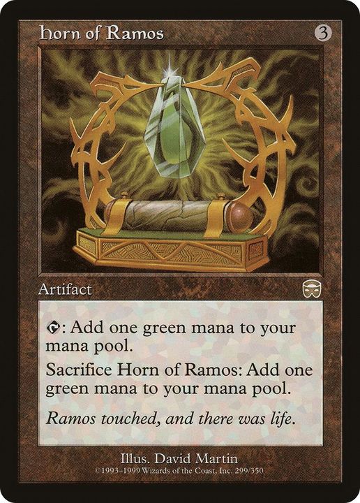 Horn of Ramos in the group Magic the Gathering / Types / Artifacts / Artifact at Proxyprinters.com (39143)