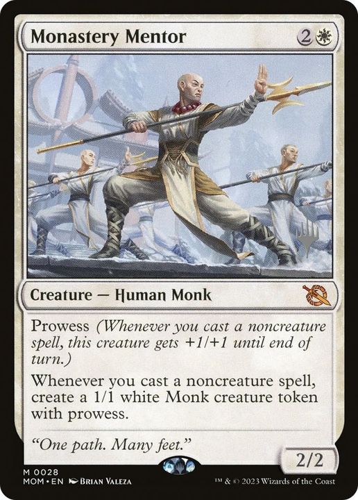 Monastery Mentor in the group Magic the Gathering / Types / Creatures / Human at Proxyprinters.com (39149)