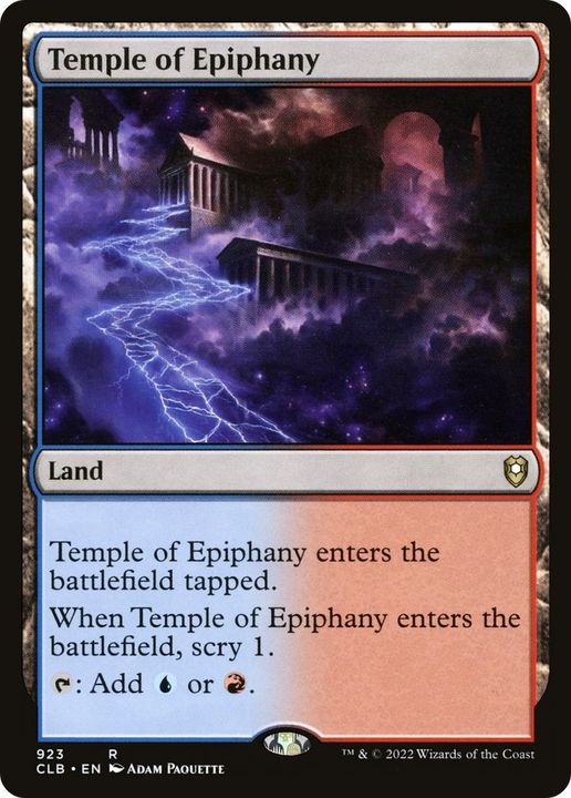 Temple of Epiphany in the group Magic the Gathering / Types / Colors / Colorless at Proxyprinters.com (39189)