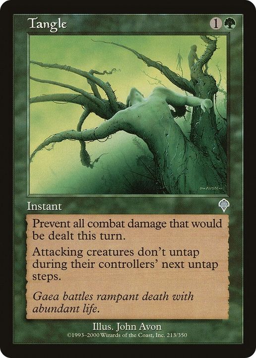 Tangle in the group Magic the Gathering / Types / Colors / Green at Proxyprinters.com (39192)