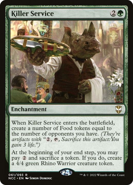 Killer Service in the group Magic the Gathering / Sets / New Capenna Commander Promos at Proxyprinters.com (39204)