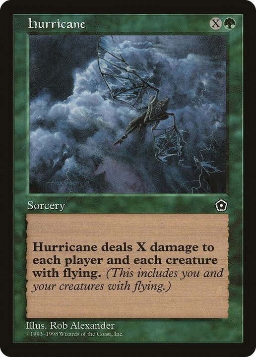 Hurricane in the group Magic the Gathering / Types / Colors / Green at Proxyprinters.com (39217)