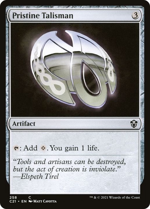 Pristine Talisman in the group Magic the Gathering / Types / Artifacts / Artifact at Proxyprinters.com (39236)